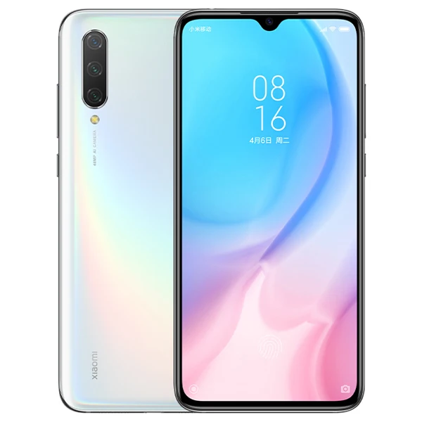 White Глобальная версия Xiaomi Mi 9 Lite 6GB 128GB(CC9) Смартфон Snapdragon 710 48MP Тройная камера 32 МП фронтальная камера 6,3" полный экран - Цвет: White