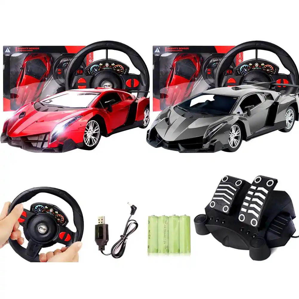 rc car with steering wheel