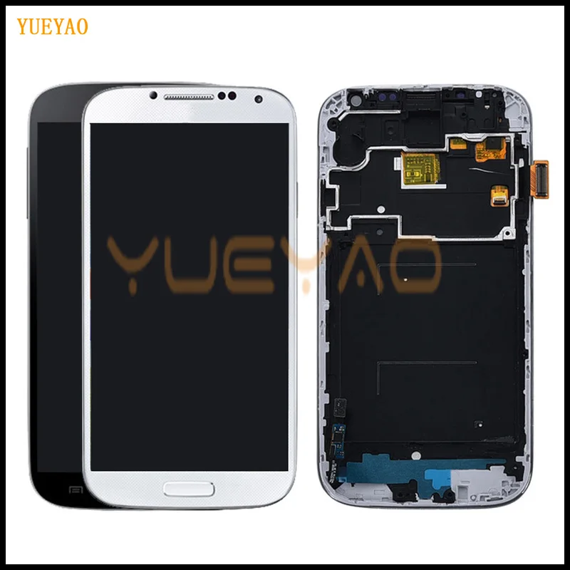 Дешево 100% протестированный ЖК дисплей для Samsung S4 I9505 font b LCD b font I9500 i9505 font b LCD b font для Samsung S4 i9506 i337 ЖК экран сенсорный дигитайзер сборка