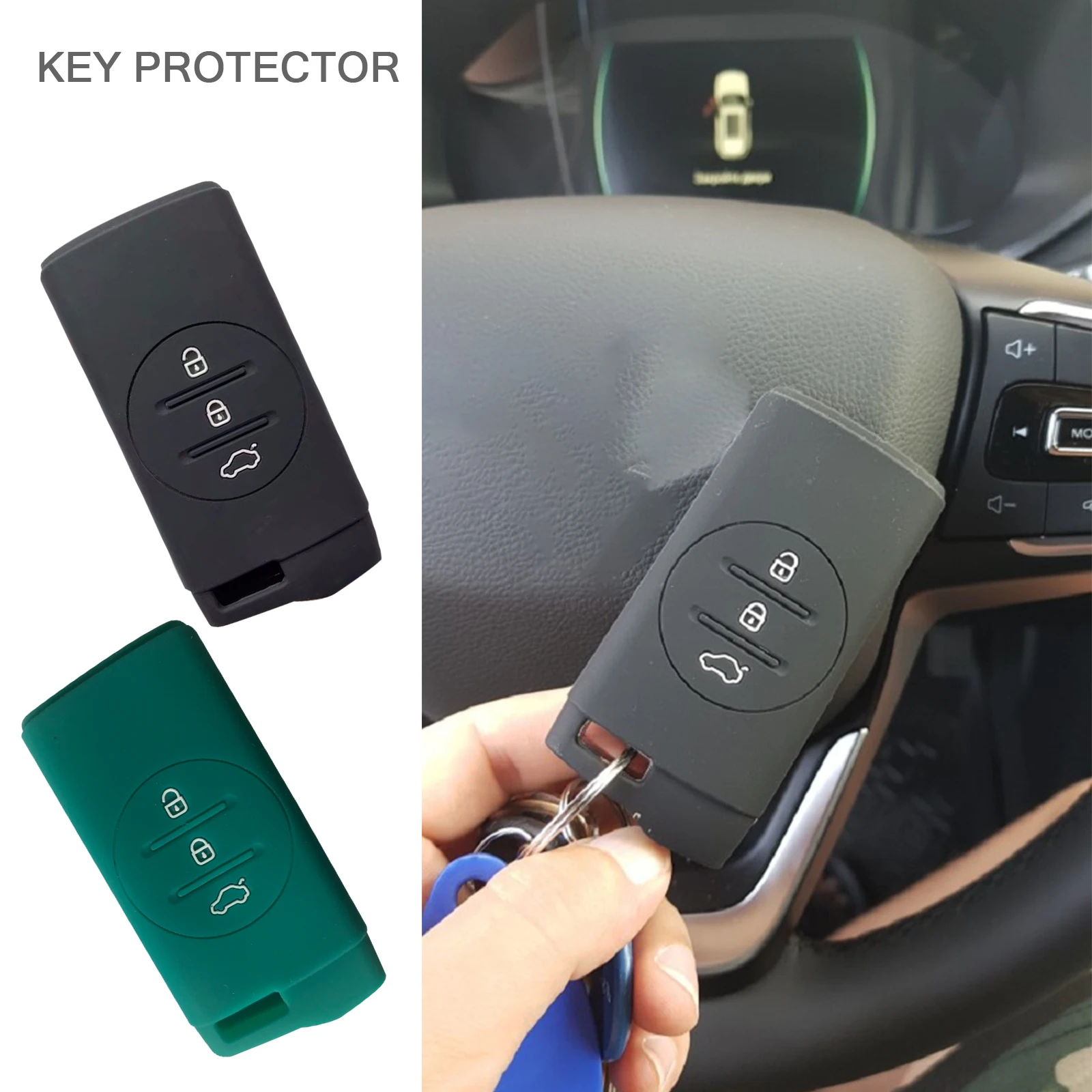 3 Button Remote Car Key Cover Case For Chery Tiggo 8 Arrizo 5 Pro Gx 5x eQ7 Tiggo 7 Pro exeed