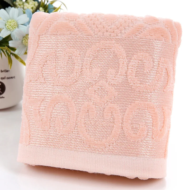 light pink Абсорбирующее банное полотенце из чесаного хлопка махровое роскошное пляжное полотенце для лица банное полотенце для ванной 70*140 см - Цвет: light pink