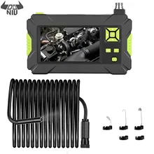 DANIU P30 4,3 дюймовый дисплей высокой четкости 1080P бороскоп IP67 Водонепроницаемый 2 м/5 м/10 м зеленый ручной промышленный бороскоп