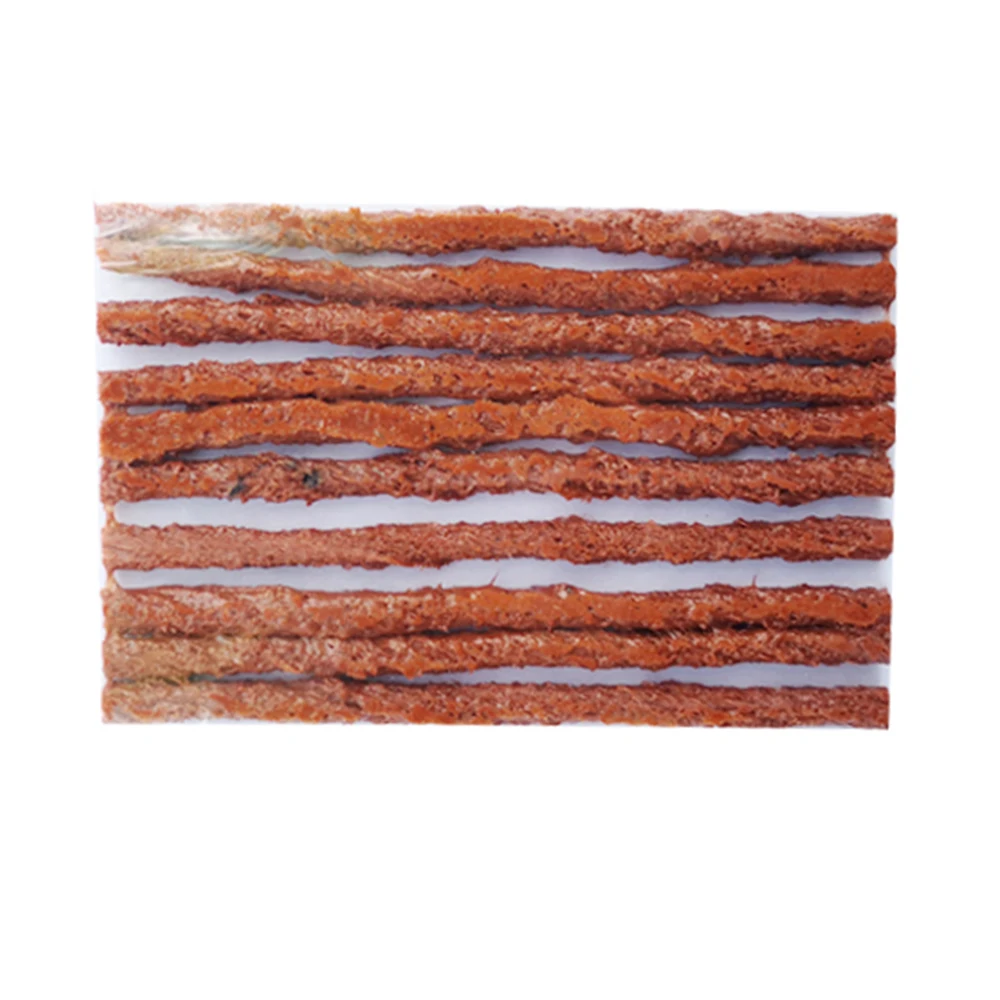 4mm*100mm Tyre Repairing Rubber Strips Tire Repair Tools A motorcycle Has No Tubeless Tires 60root tire repair kit