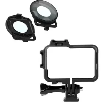 

1Set Protective Case Border Frame Cover Lens Guards Protector Cap for Insta360 ONE R 4K Camera