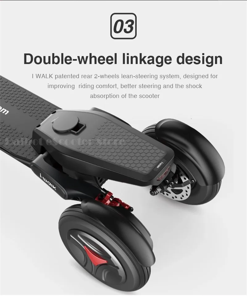 Three Wheel Foldable Electric Scooter 48V 350W E Scooter Stand Up Adult Kick Scooter With Seat                                   (10)