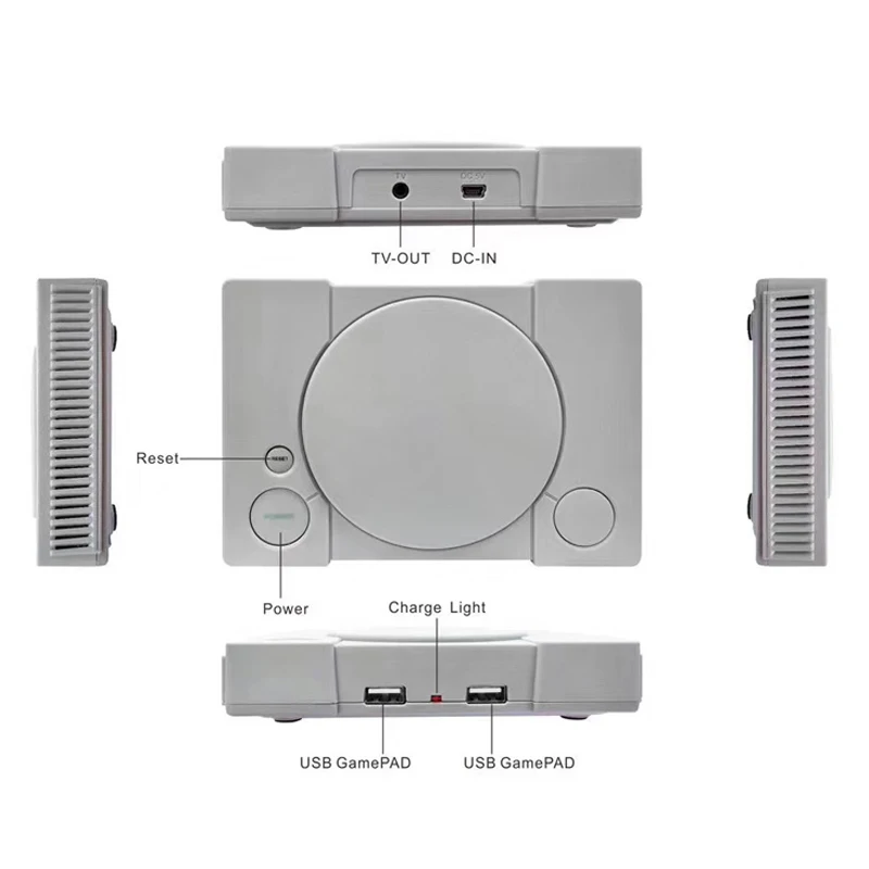 Мини ТВ Видео игровая консоль портативная Семейная Игра для отдыха двойной геймпад AV порт встроенный 620 классические игры Ретро игровой плеер