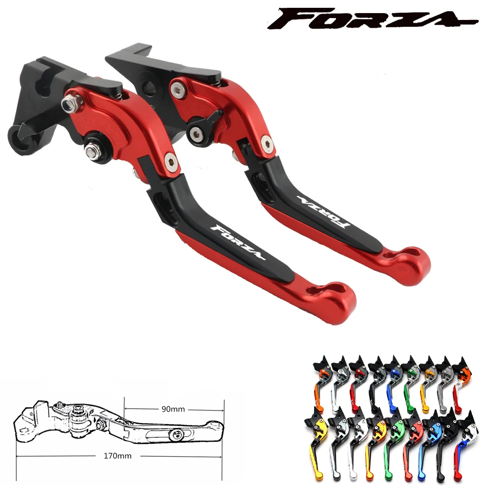 Для Honda Forza300 Forza250 Forza125 2010-2019 2018 2017 CNC регулируемый складной Расширенный тормозной
