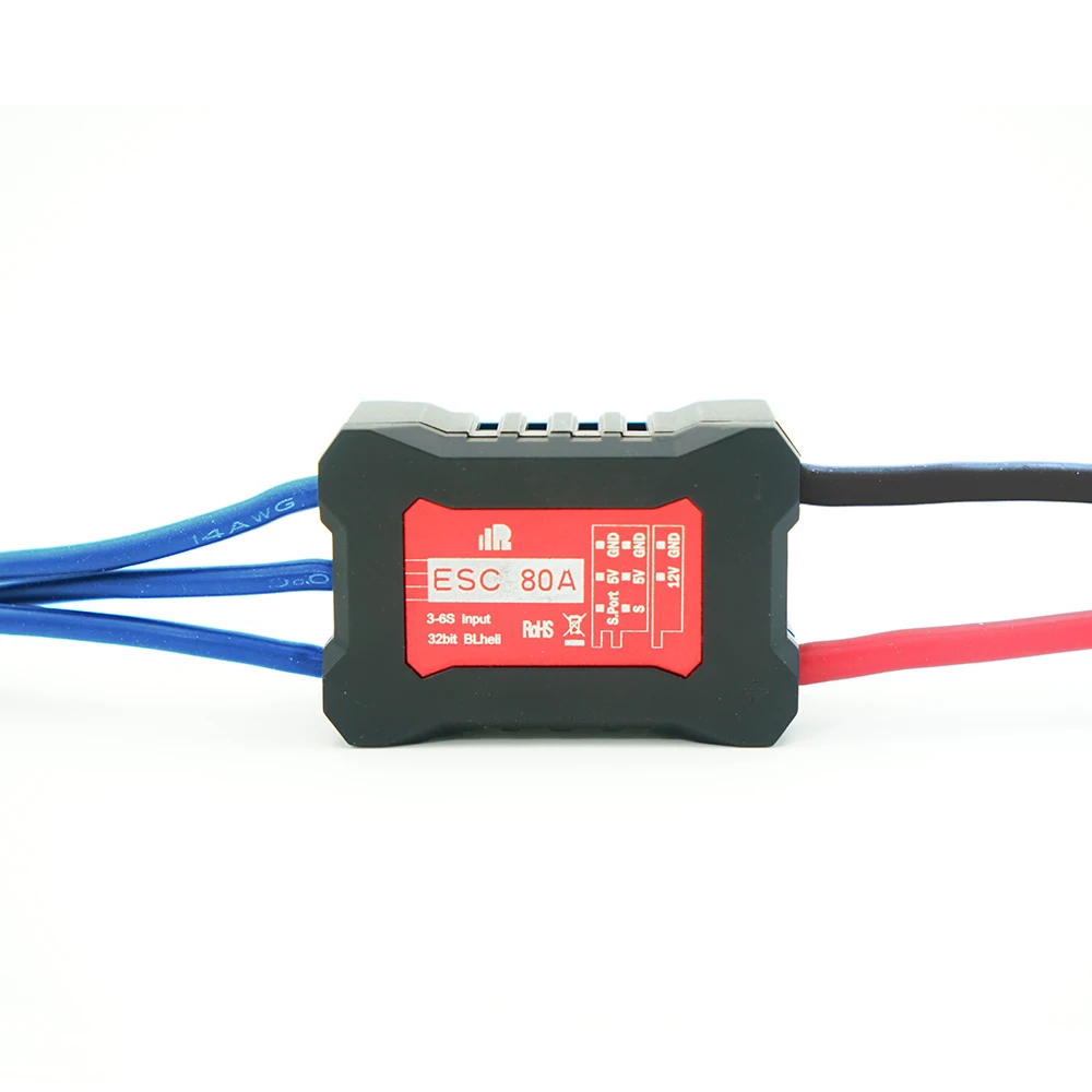 FrSky FrESC32_80A FrESC32 BL_Heli32 80A High Power 3-6S ESC with 32-bit Microprocessor for RC Airplane Fix wing Drone | Игрушки и хобби