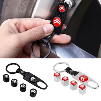 

Car Styling for Citroen DS Emblem Badge Berlingo C3 Elysee C4 Cactus Car Air Valve Stem Cap Anti dirty Tyre Valve Cap Decoration