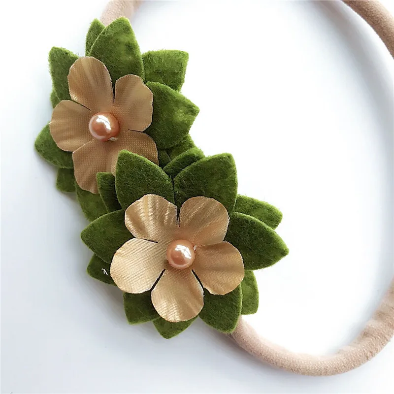 simples multi tecidos flores bandas de borracha