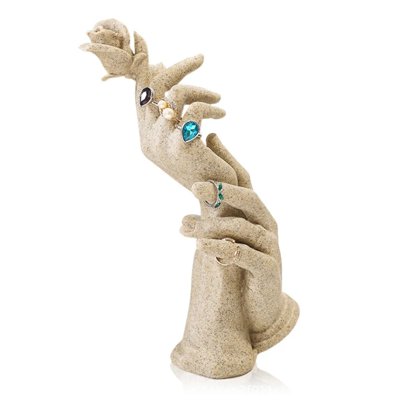 Resin Medium Side Portrait Model Bracelets Rings Necklace Jewelry Display Stand Ring Display Props