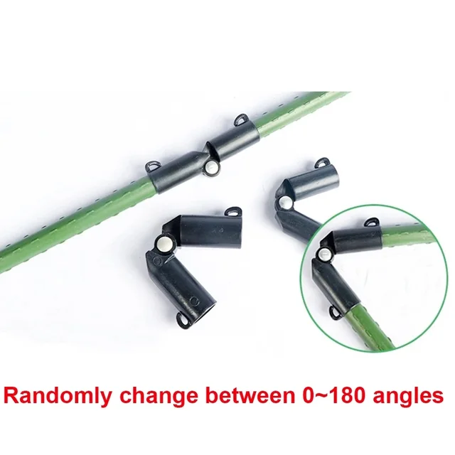 5 db Növényi Tartó Napellenző Oszlop A-Típusú Rögzített Klip Oltó Tét Csatlakozó Mászó Szőlő Konzol Kerti Kiegészítők - Image 4