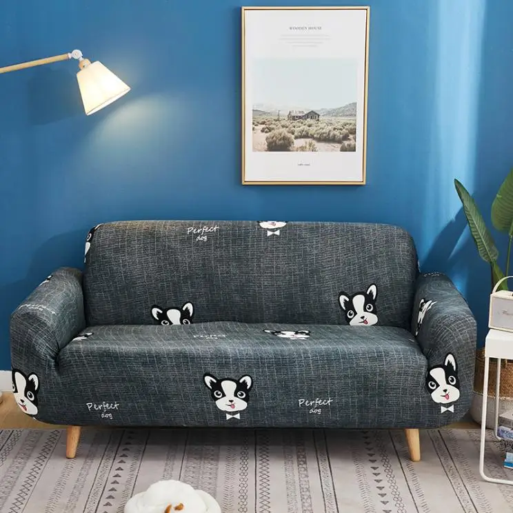 Slipcovers диван-чехол для гостиной все включено Водонепроницаемая эластичная Подушка Диван-чехол один/два/три/четыре места - Цвет: Красный