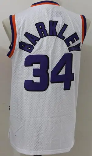 AS Мужские 21 Кевин Гарнетт 32 шакиль О 'Нил 13 Steve Nash 34 Charles Barkley 44 Jerry West баскетбольные майки - Цвет: AS