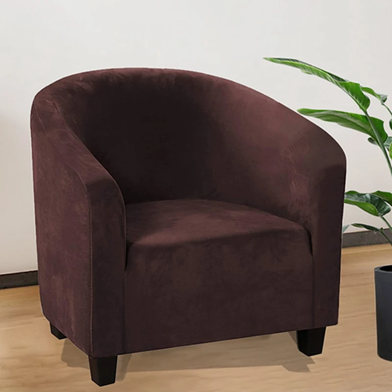 1 Seat Stretch Cover for Armchair Elastic Slip Covers Armchair Sofa Couch Cover Single Sofa Slipcover Seater Furniture Case