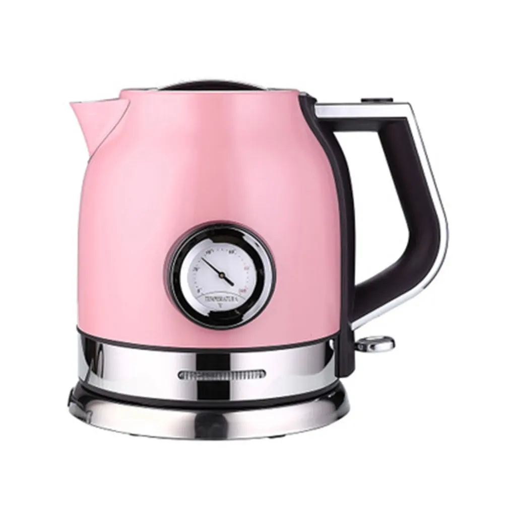

Stainless Steel Electric Coffee Kettle with Thermometer Anti-scalding Coffee Pot Insulation Pot Drink Tool