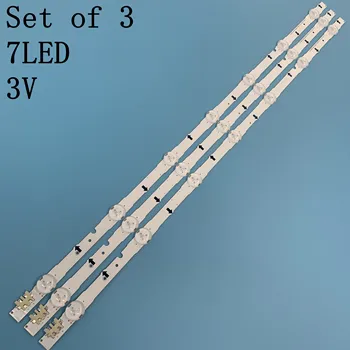 

(New Kit)3pcs 7LEDs 650mm LED backlight strip for sam sung 32Inch TV 2014SVS32HD D4GE-320DC0-R3 CY-HH032AGLV2H