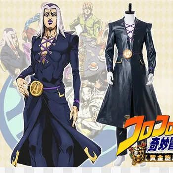 

2019 Anime JOJO'S BIZARRE Leone Abbacchio Outfit Suit Cosplay Costume Customized high quality festival stage party costumes