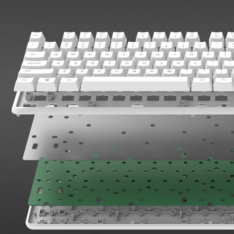 Механическая клавиатура с подключением к USB порту 104 клавиш|Клавиатуры| |