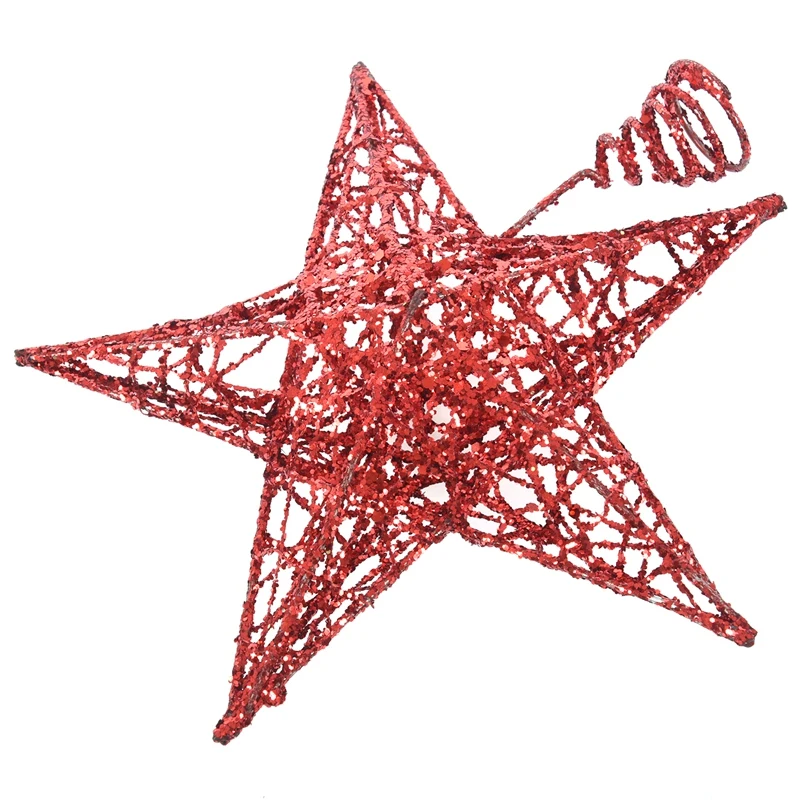 

Christmas Tree Topper Treetops Xmas Decoration Ornament Tree Topstar Decorations Shiny Festival Decorative