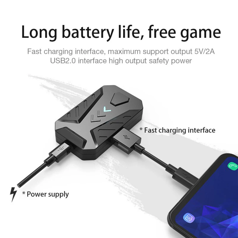  Bluetooth GAMING MIX Keyboard Mouse Converter Adapter Dock for Android IOS Phone To PC Remote Conso