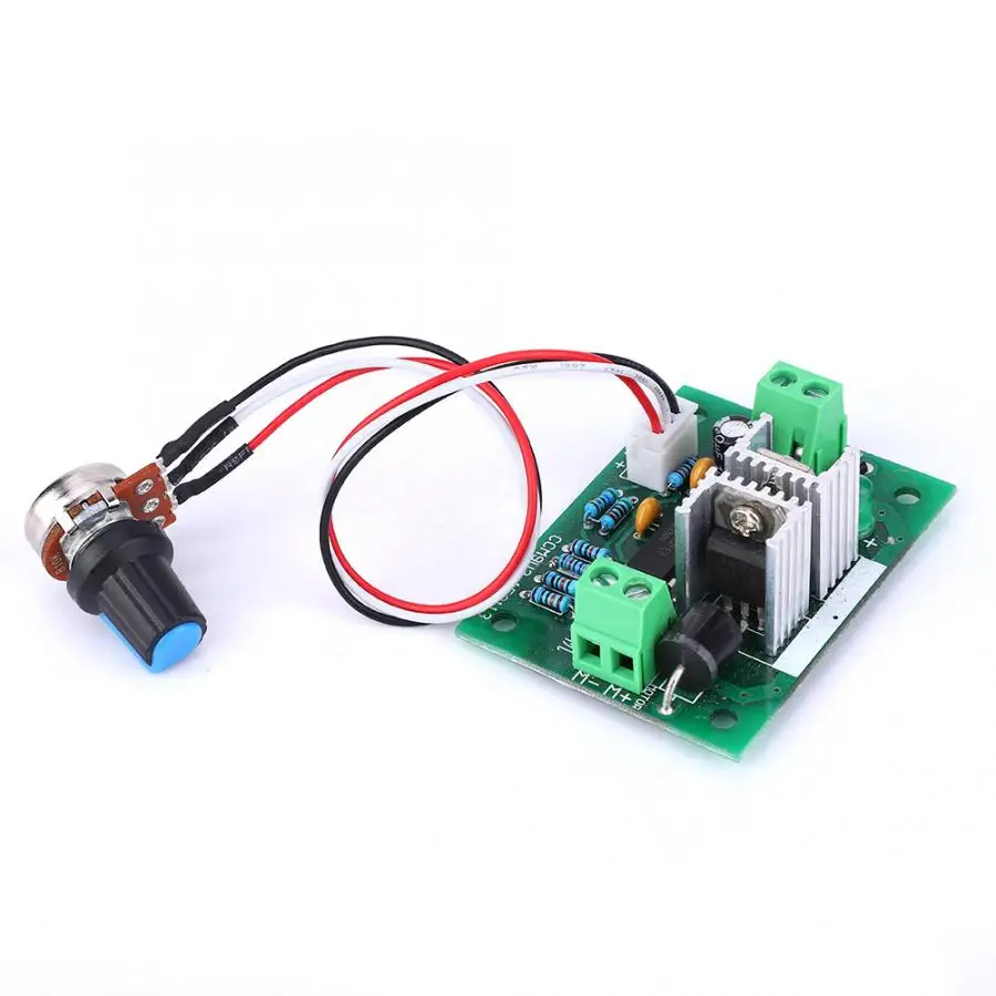 DC 12 24V 6A контроллер скорости двигателя постоянного тока Board модуль PWM Step с плавным