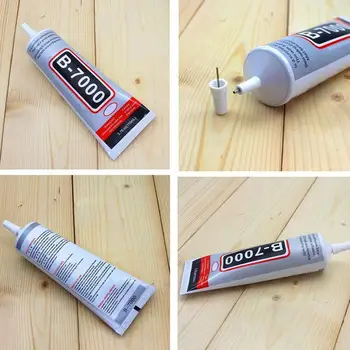 

DIY Phone Screen Glass Epoxy Resin Super Liquid Glue Multipurpose B7000 Crafts Jewelry Rhinestone Adhesive H1N9