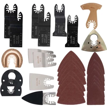 

TOP!-100 Pc Mix Quick Change Oscillating Multi Tool Saw Blade For Black Decker,Dewalt