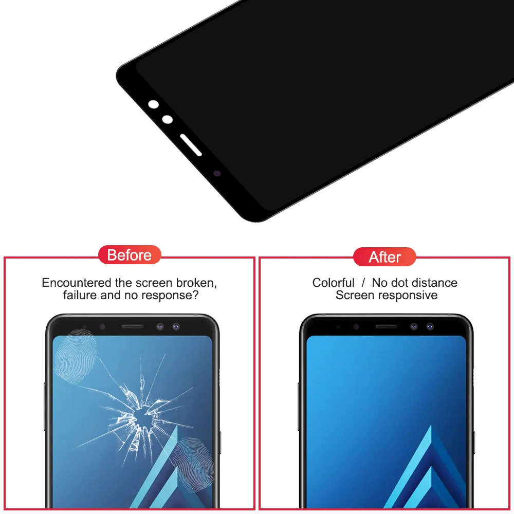 AMOLED дисплей для samsung Galaxy A8+ ЖК-дисплей сенсорный экран+ ЖК-экран панель дигитайзер Замена для A730 A730f 6,0''