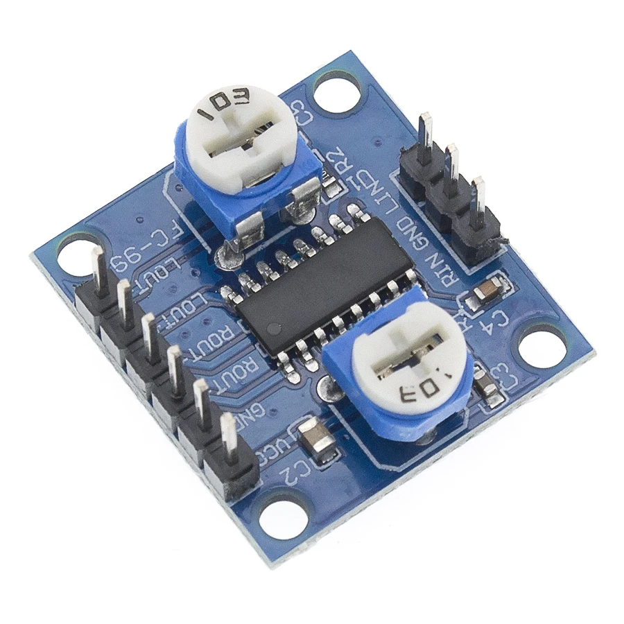PAM8406 плата цифрового усилителя с потенциометром громкости 5Wx2 стерео M70|digital amplifier