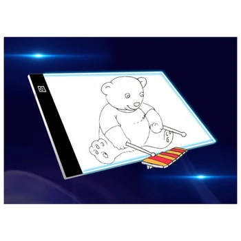 

A3 LED Light Pad Diamond Painting Tool Dimmable Ultra Thin Tablet Pad Daimond Embroidery Cross Stitch Needlework Mosaic