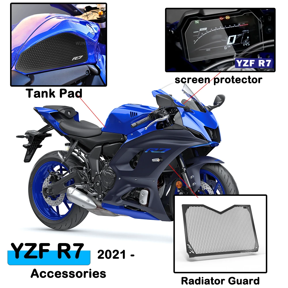 Dashboard Screen Protector Yamaha Yzf R3 Accessories Yamaha R7