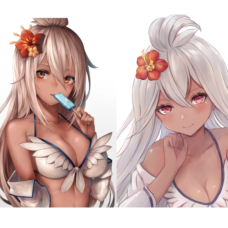 Rulemylife G112 Zooey Granblue Fantasy Adesivi Per Auto Individuali Vinile Impermeabile Per La Protezione Solare