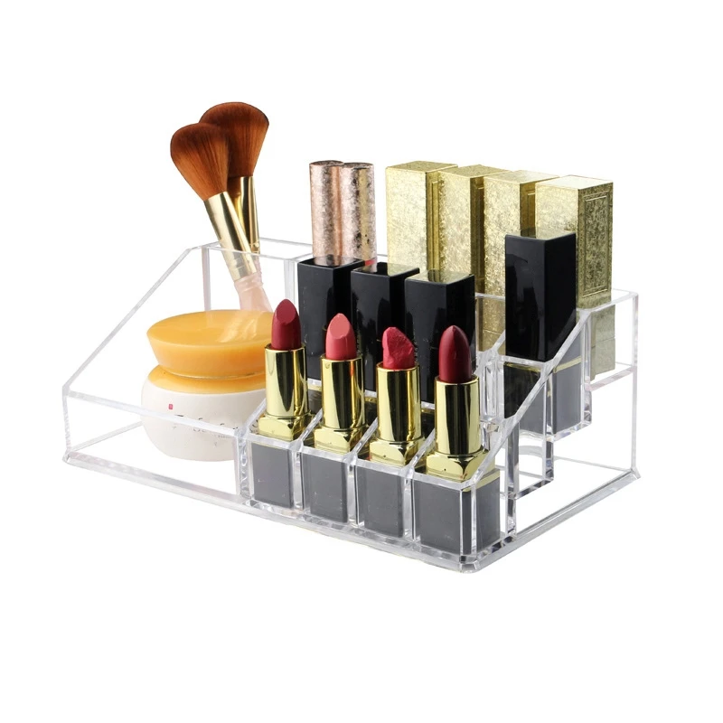 Acrylic Clear Makeup Organizer Storage Boxes Make Up Organizer for Cosmetics Jewelry Storage Cabinet Box Home Storage Drawers