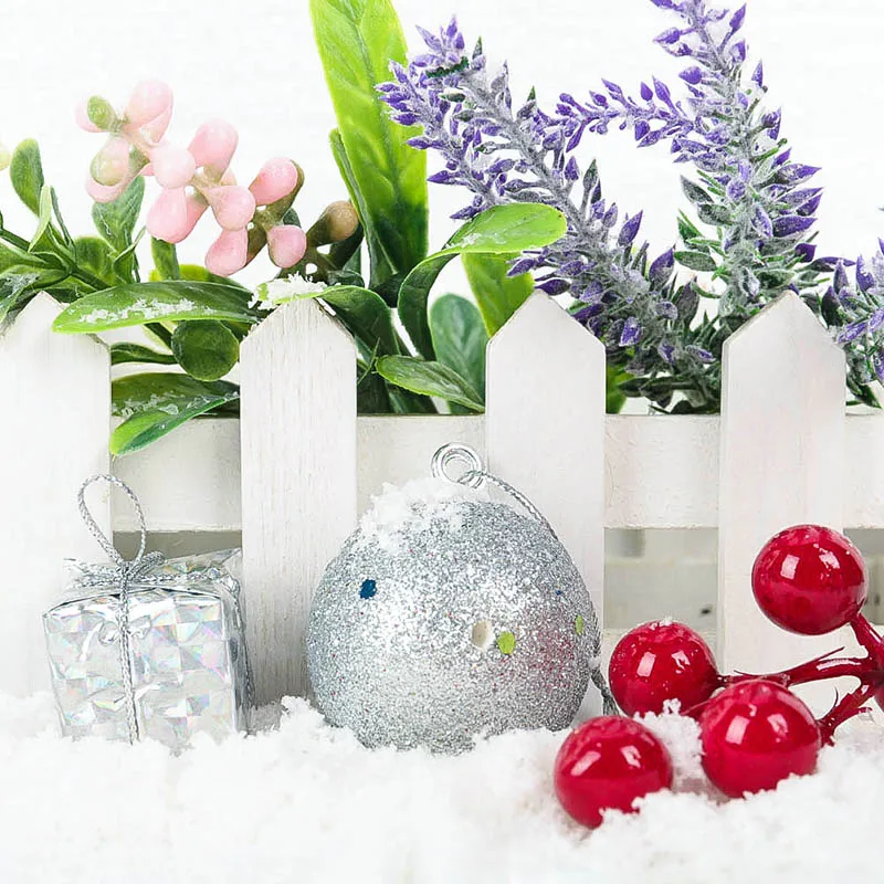 Christmas Fake Magic Snow Fluffy Super Absorbant Decorations For Christmas Wedding Artificial Snow Scene