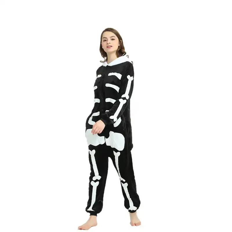 Skeleton pajamas womens Clearance
