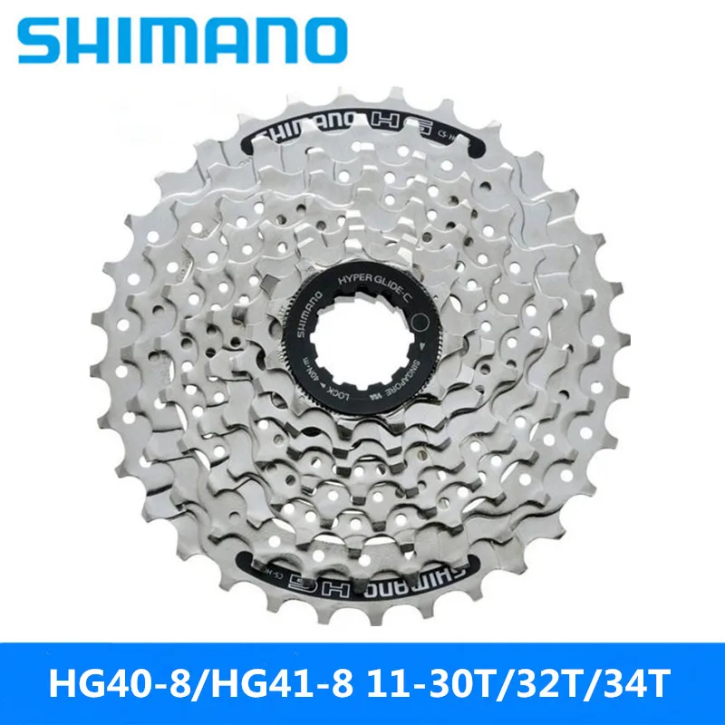 SHIMANO CS-HG41-8/HG40-8 горный велосипед складной карточный маховик 8 S/24 S 11-30 T/32 T-34 T башня Звездочка передач бренд