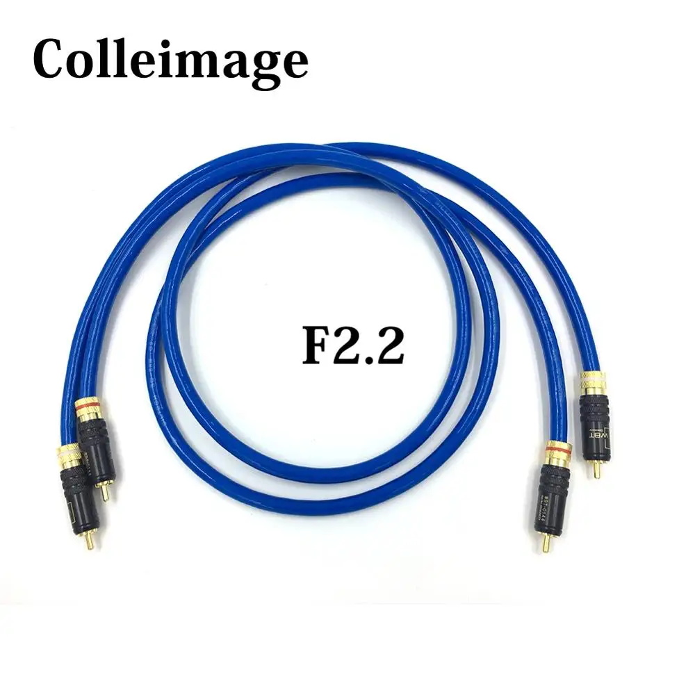 

Colleimage Siltech SQ-88B G5 Silver Plated interconnect cable with WBT-0144 RCA plug connector Vinshle