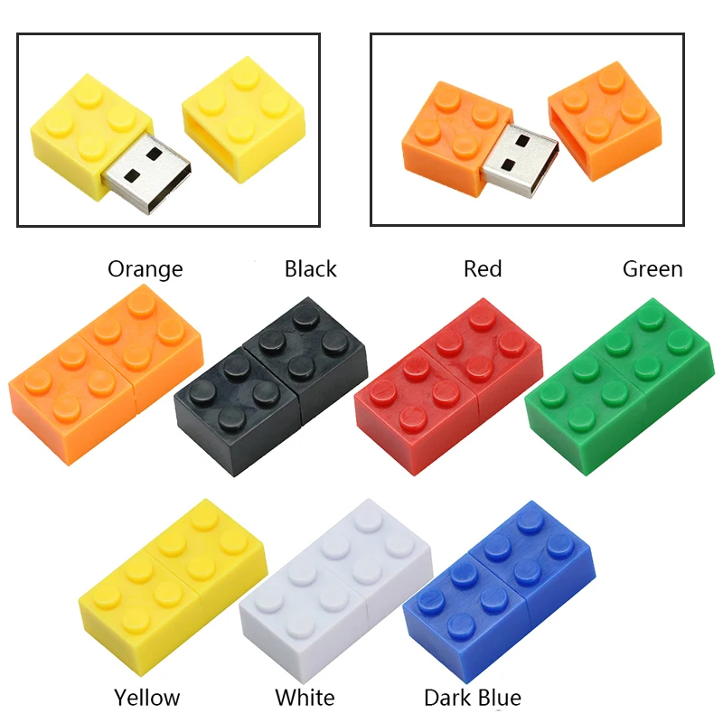 

Pen Drive Toy Brick USB Flash Drive 32GB Usb Flash Building Blocks 4GB 8GB 16GB Usb 2.0 Pen Drive High Speed Usb Stick Storage