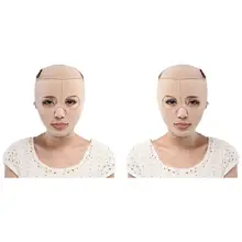 Женское подтягивание лица маска полное покрытие лифтинг Лицо V линия пояс потеря веса двойной подбородок против морщин бандаж моделирующее нижнее белье