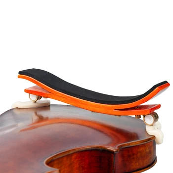 

Maple Wooden Adjustable Height Violin Rest Holder For 3/4 4/4 Violins Accessory