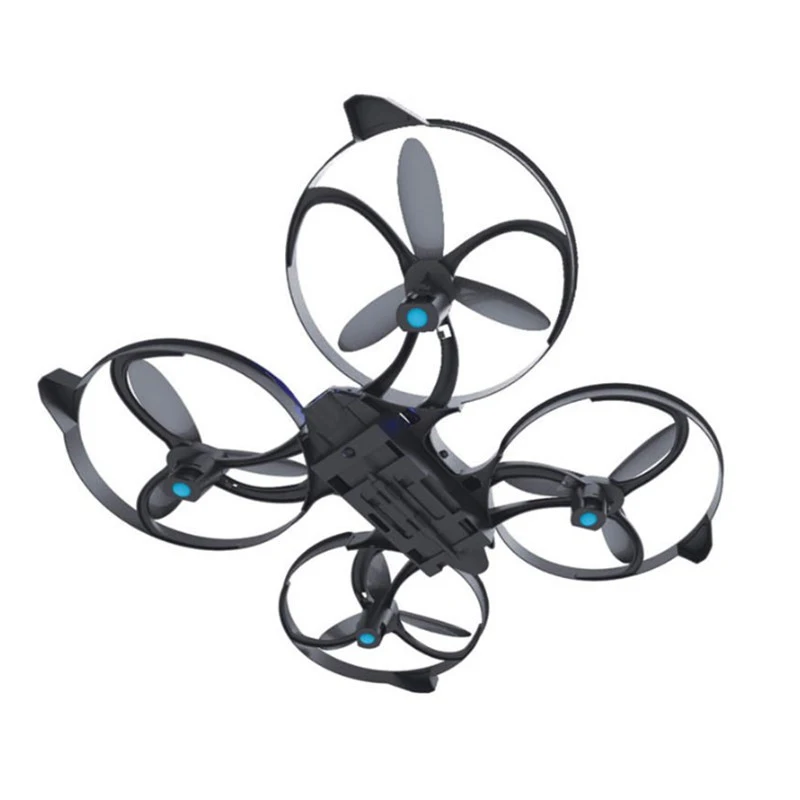 Мини-Дрон с Камера HD и поддержкой Wi-Fi FPV Квадрокоптер 6-осевой гироскоп фиксированная высота режим одной кнопкой возврата 3D флип вертолет Дрон игрушки