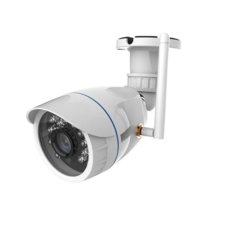 

FULL-Outdoor Waterproof Hd 720P Wifi Ip Camera Wireless Network Night-Vision Cctv Camera Work With Alexa Echo Show