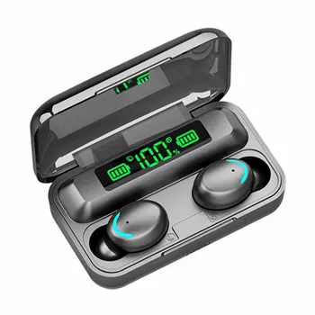 

F9-5 Wireless Earphone LED Power Display With Charging Station 5.0 Stereo Sports Earbuds Sports Headphones