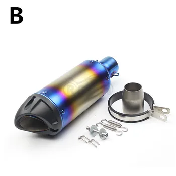 

51mm Universal motorcycle exhaust muffler escape moto DB killer with laser logo for Kawasaki Z900 ZX6R ZX10R gsxr 750 K6 K7