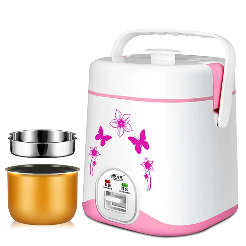 

Portable Mini Rice Cooker Small 1-2 People Multi-functional Students Small Rice Cooker Sale Gift Small Home Appliance