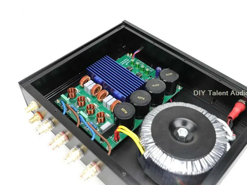 TPA3255 задний сценический BTL высокомощный цифровой усилитель 150 Вт+ 150 Вт большой динамический сладкий звук поддержка односторонний или сбалансированный вход