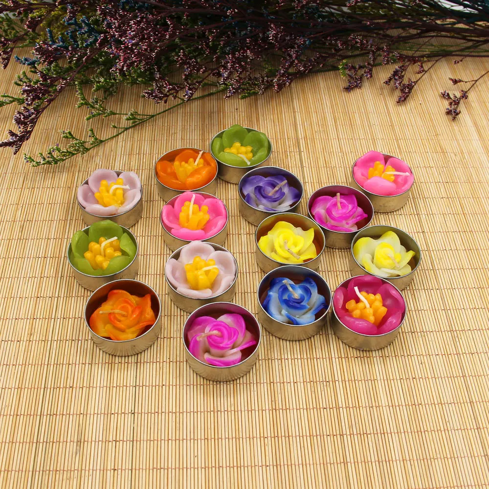 

Imported from Thailand Fragrance Candle Tea Placed Figure round Paraffin Wax Candle Small Candle Wholesale Confession Products