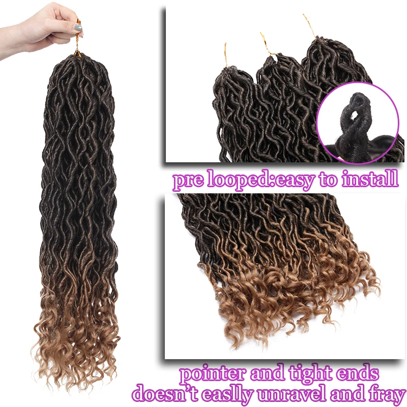BENEHAIR богиня искусственные локоны в стиле Crochet косы волосы синтетический плетение волос кудрявый/вязание крючком плетение волос Exntension поддельные Для женщин волос