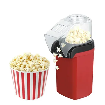 

New Home Hot Air Popcorn Popper Maker Microwave Machine Delicious & Healthy Gift Idea for Kids Home-made DIY Popcorn Movie Snack